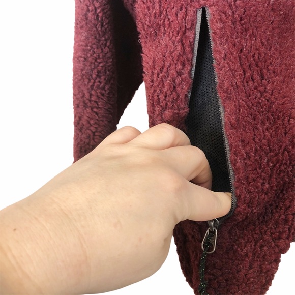 EASTERN MOUNTAIN SPORTS Plush Sherpa Zip-Up Jacket - Picture 8 of 14